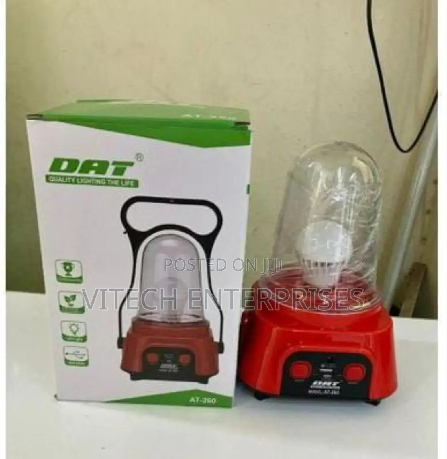 Dat 260b Rechargeable Lamp