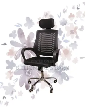 Secretarial Mesh Chair (Quiet-Roll) — Price Drop Today