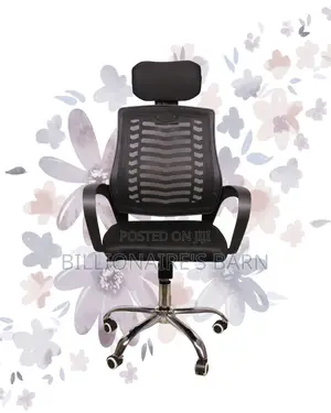 Secretarial Mesh Chair (Quiet-Roll) — Price Drop Today