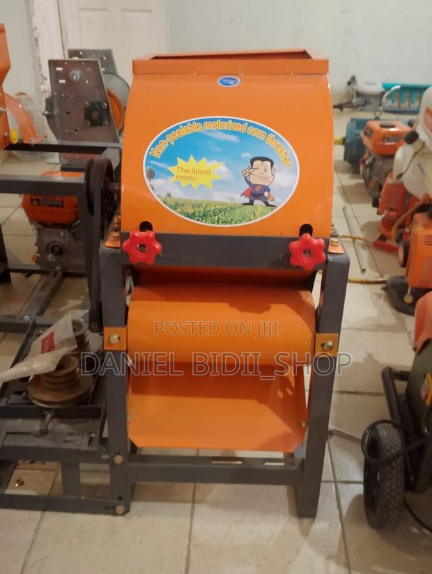 Motorised Corn Thresher Non Peelable Machine - thumbnail 2