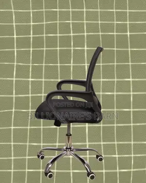 Secretarial Mesh Office Chair | Supportive Steel Frame