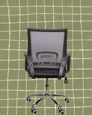 Secretarial Mesh Office Chair | Supportive Steel Frame