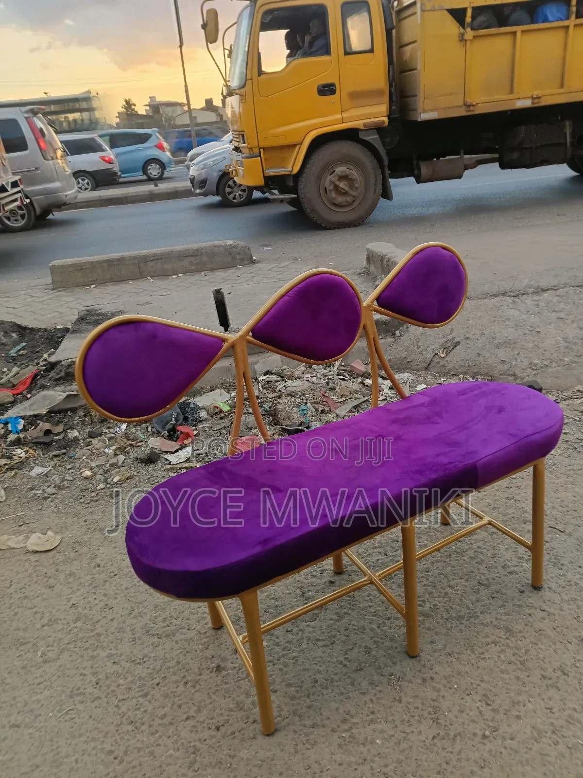 Waiting Seat, Purple 