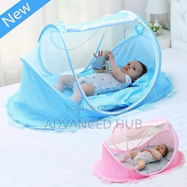 Infant Portable Folding Bed Crib Canopy Mosquito Net Tent