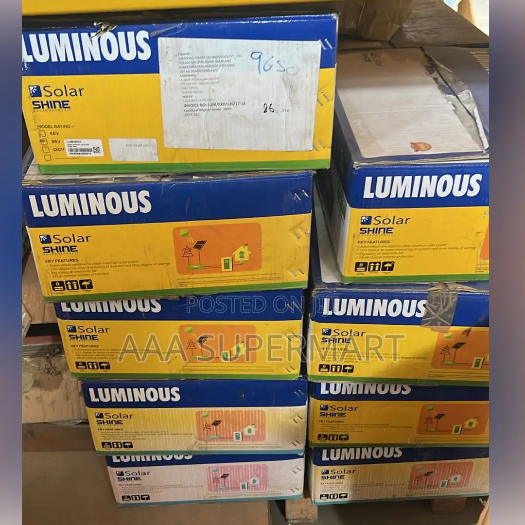 Luminous SCC Retrofit 96v 50amp. Shine 9650 for Solar Use