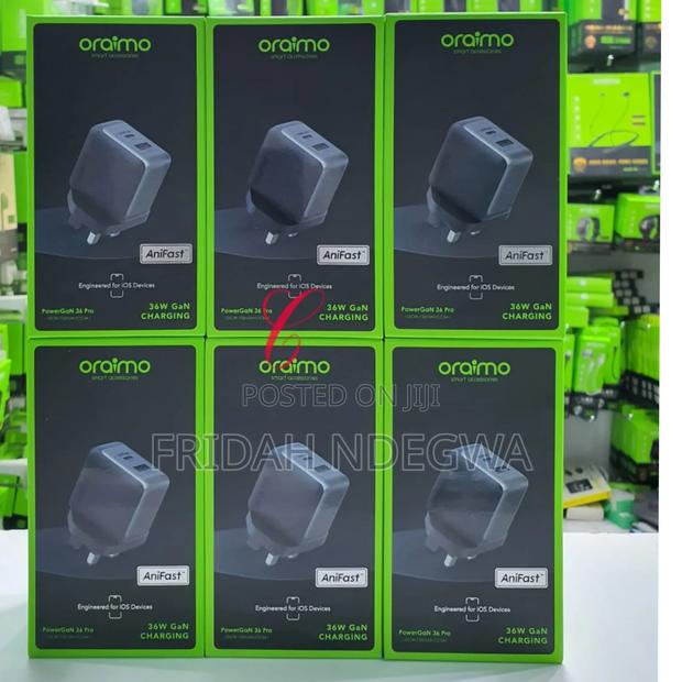 Oraimo Powergan 36 Pro Ocw-7331un *36w* Wall Charger Kit