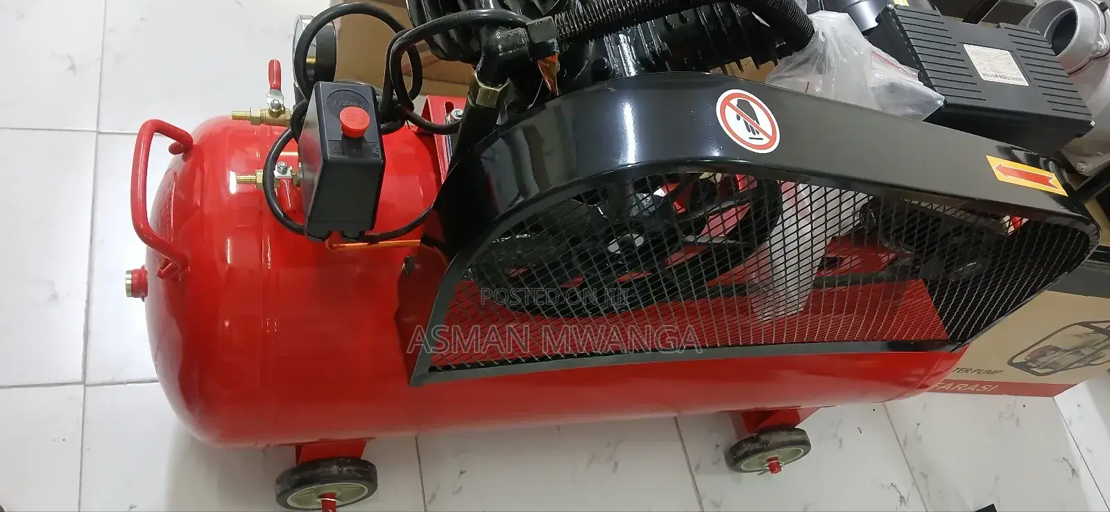 Air Compressor for Industrial Applications 100l