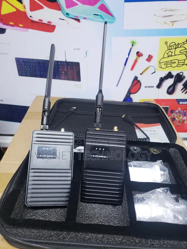 Full Hd 200m Wireless Hdmi Extender With Rechargeable Batteries - main view