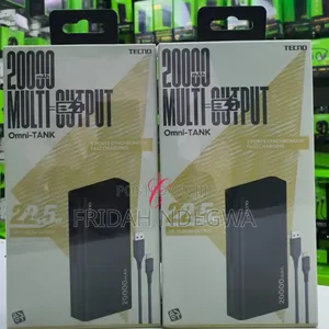 Tecno Tpb-203 *20000mah* Omni Tank Power Banks