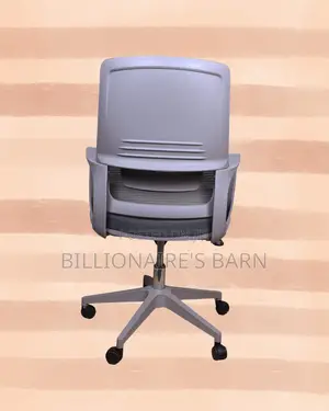 Heavy-Duty Grey Ergonomic Mesh Office Chair