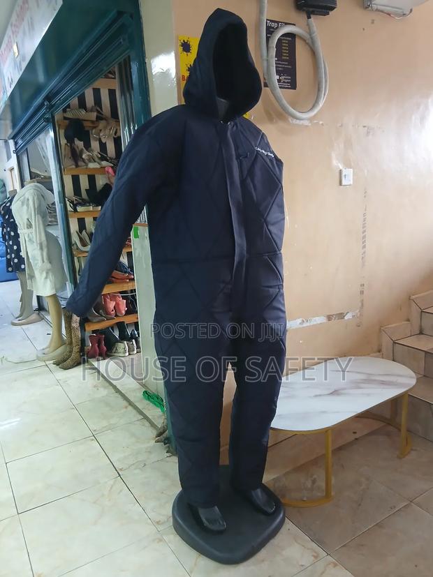 Black Cold Room Suits - main view