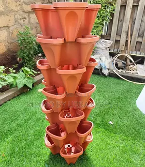 Stackable Vertical Planter Pots 10 Units