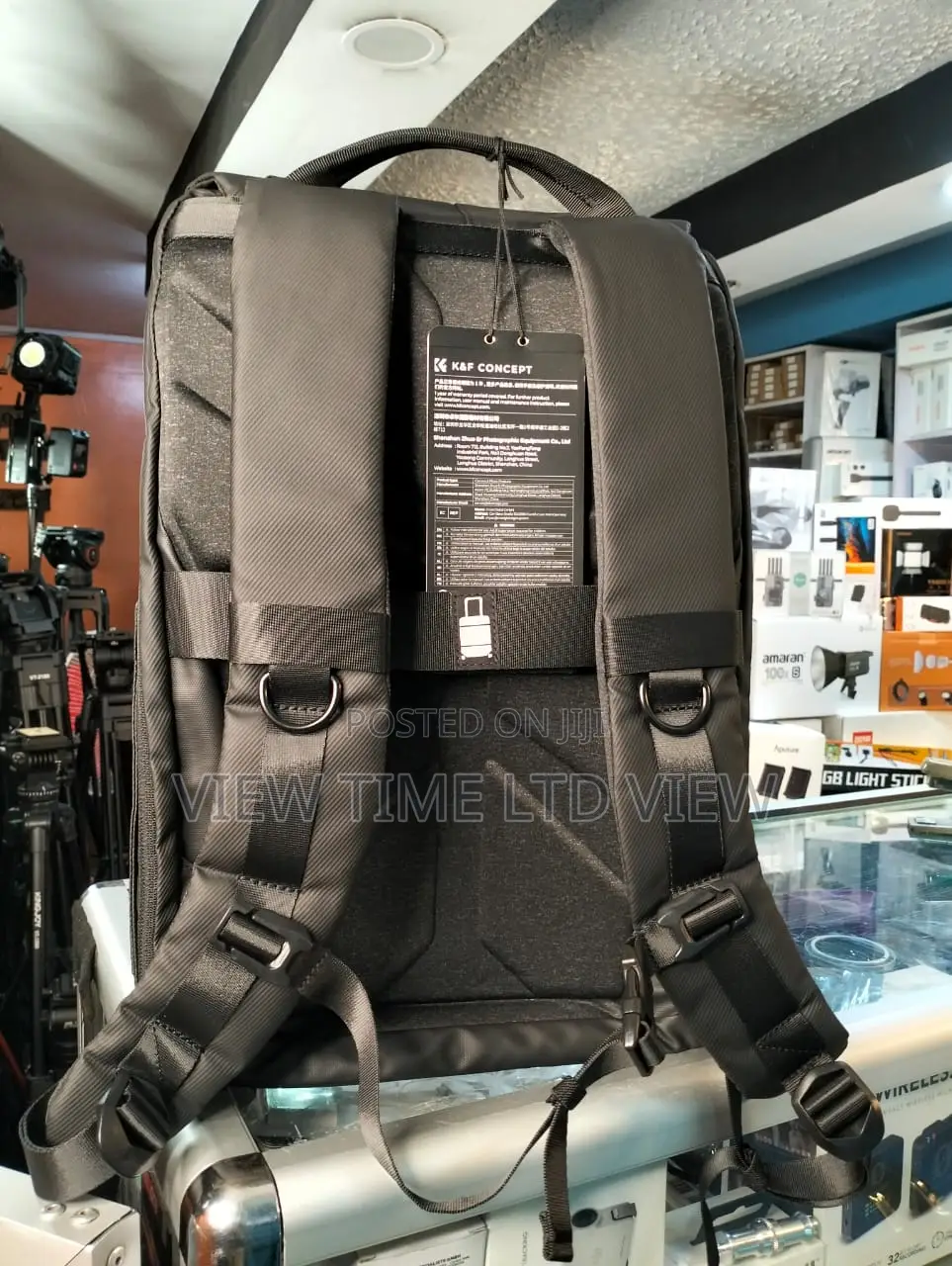 K F Concept Urban Wander 20 L Camera Backpack – Black