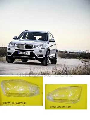 BMW Headlamp Lens X1(E84,F48) X3(F25, G01) X4(F26) X5(E70,F15) X6(F16)