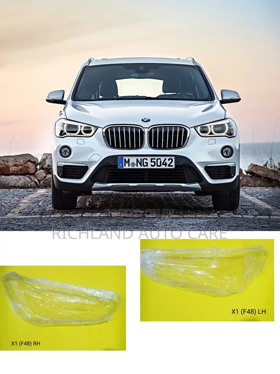 BMW Headlamp Lens X1(E84,F48) X3(F25, G01) X4(F26) X5(E70,F15) X6(F16)