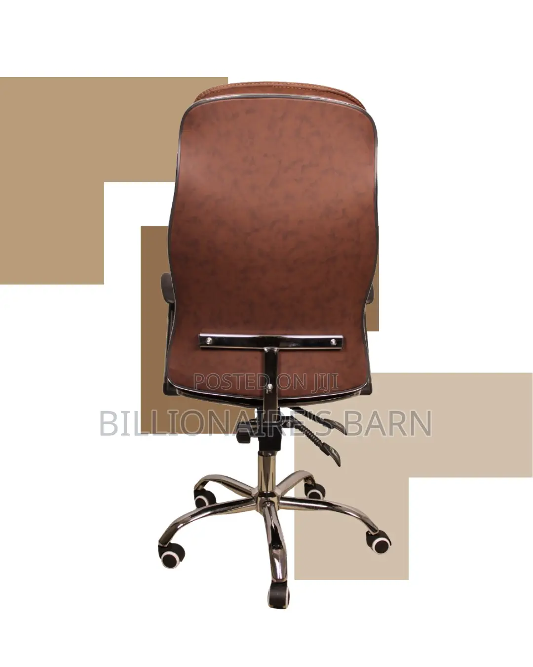 Ergonomic Executive Leather Chair | Sleek Lumbar Support