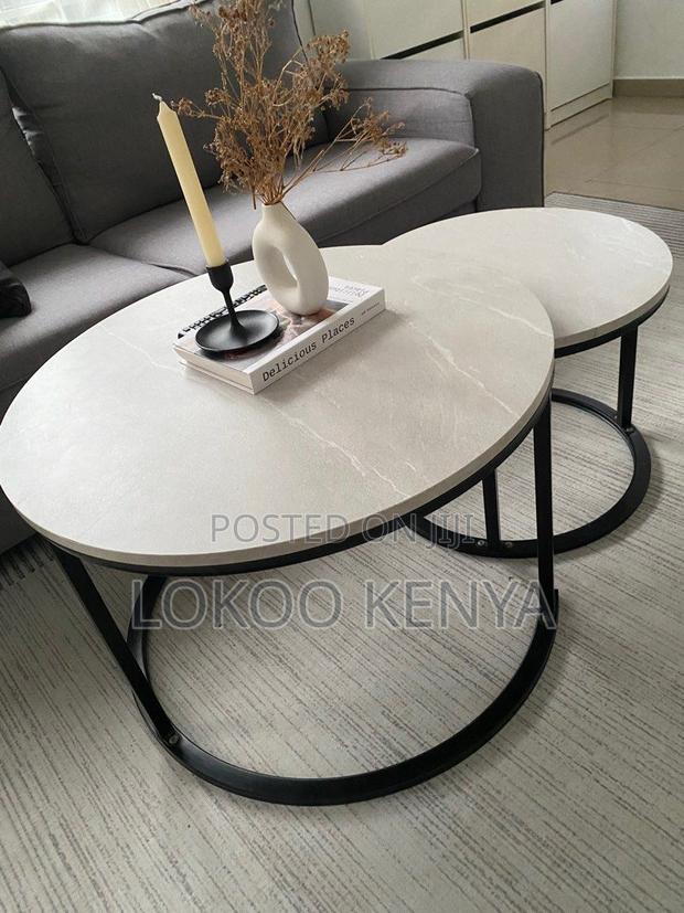 Coffee Table : Round Marble Dining Table