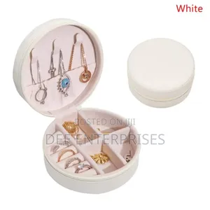 Portable Travel Storage Organizer Jewelry Case