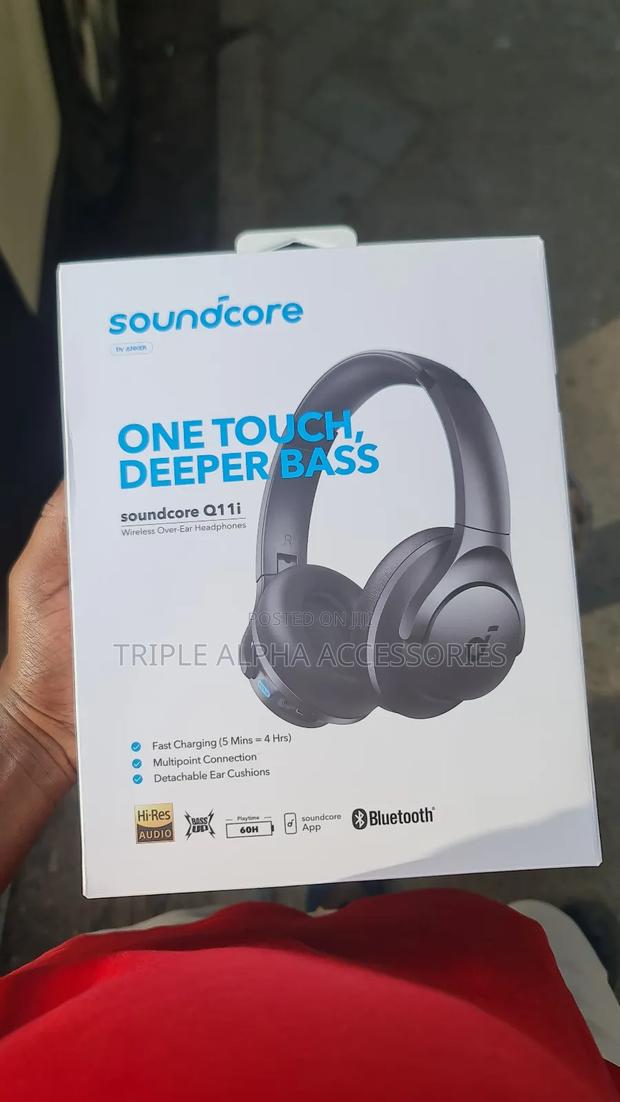 Anker Soundcore Q11i Wireless Over-Ear Bluetooth Headphones - main view