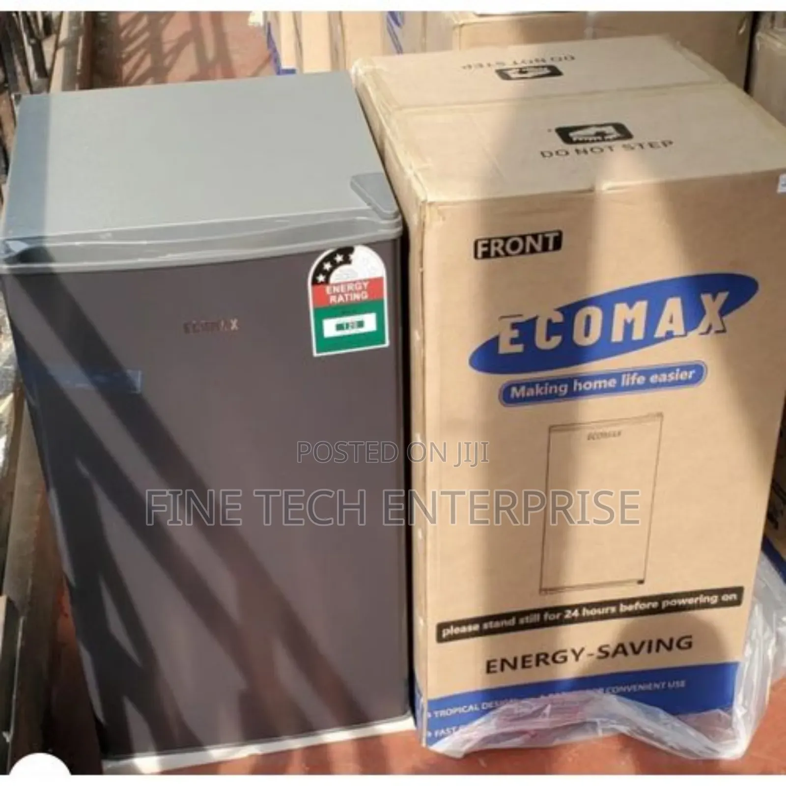 Ecomax 90 Litres Dark Silver Single Door Refrigerator