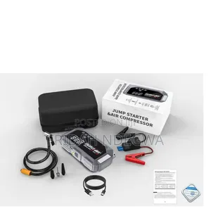 Hligh Power Digital Jump Starter With Digital Compressor