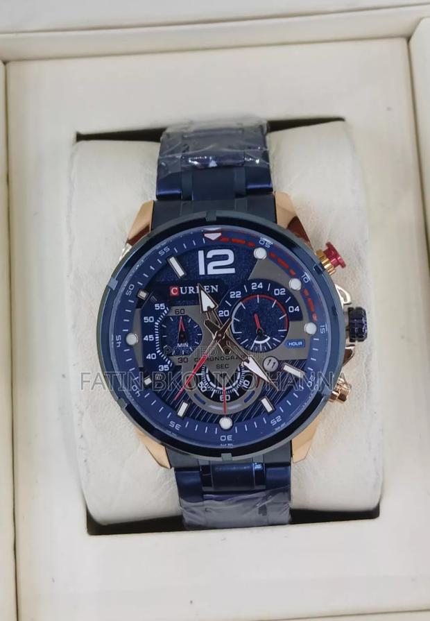 Curren Blue Chronograph Watch - main view