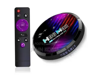 H96 Max X4 Ultra Hd Android Tv Box With Remote Control