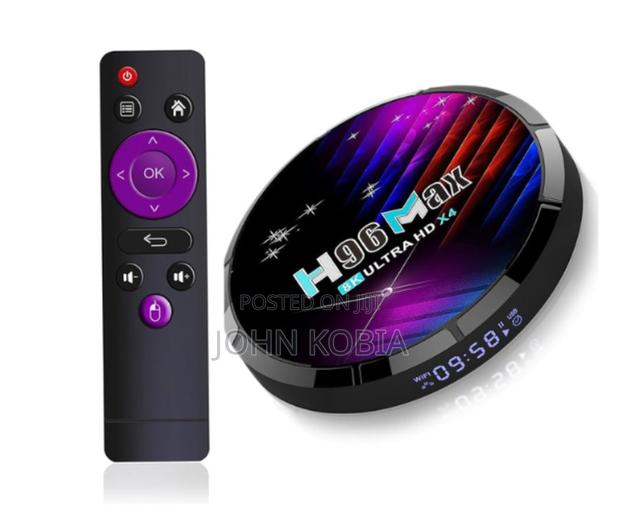 H96 Max X4 Ultra Hd Android Tv Box With Remote Control - thumbnail 2