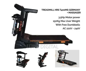 *Auto Incline Treadmill With Massage Belt