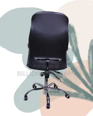 Executive Leather Office Chair | Heavy-Duty Adjustable Height
