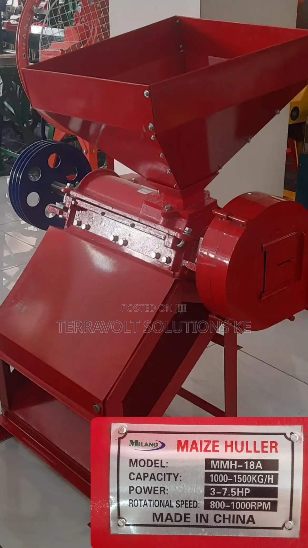 Milano Italia Maize Huller(Without Motor)