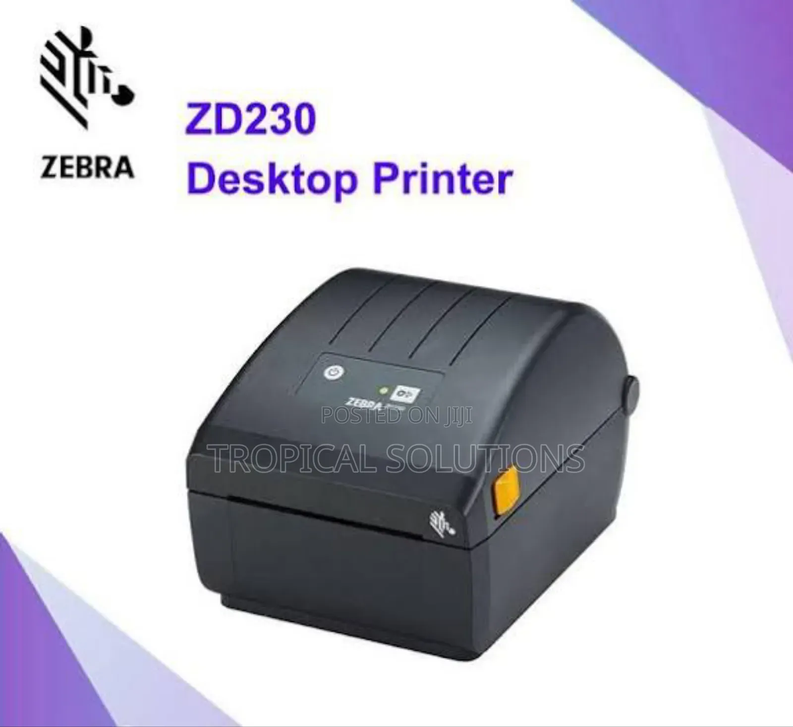 Zd230 Zebra Barcode Label Thermal Transfer Printer Zebra Zd230