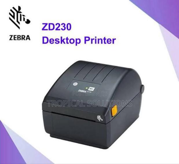 Zd230 Zebra Barcode Label Thermal Transfer Printer Zebra Zd230 - thumbnail 4