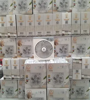 Urk 5 Blade Durable Box Fan/Desk Fan