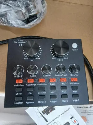Professional Bm 800 V8 Soundcard Live Recording,Singing