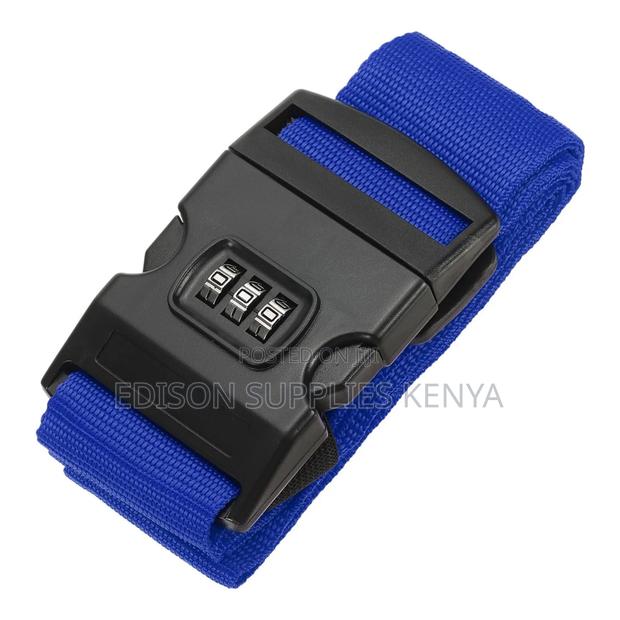 Suitcase Straps Luggage Straps 2m Combination Lock Travel Bag Strap - thumbnail 5
