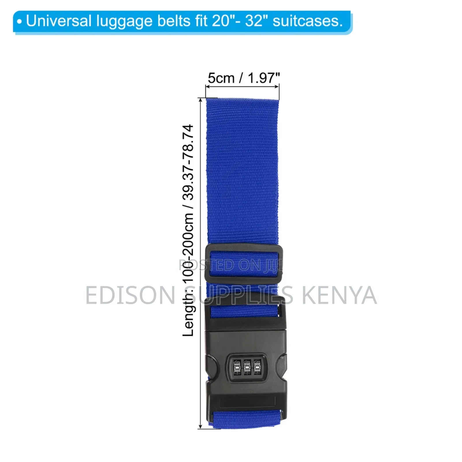Suitcase Straps Luggage Straps 2m Combination Lock Travel Bag Strap