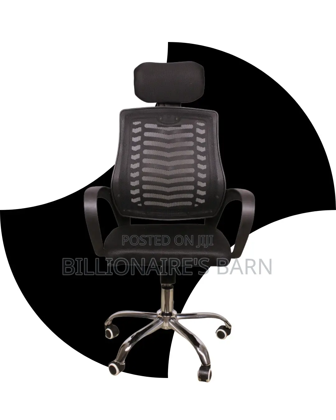 Executive Secretarial Mesh Chair | Headrest Support