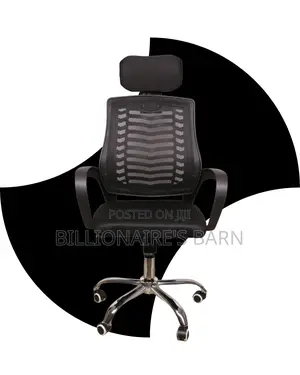 Executive Secretarial Mesh Chair | Headrest Support