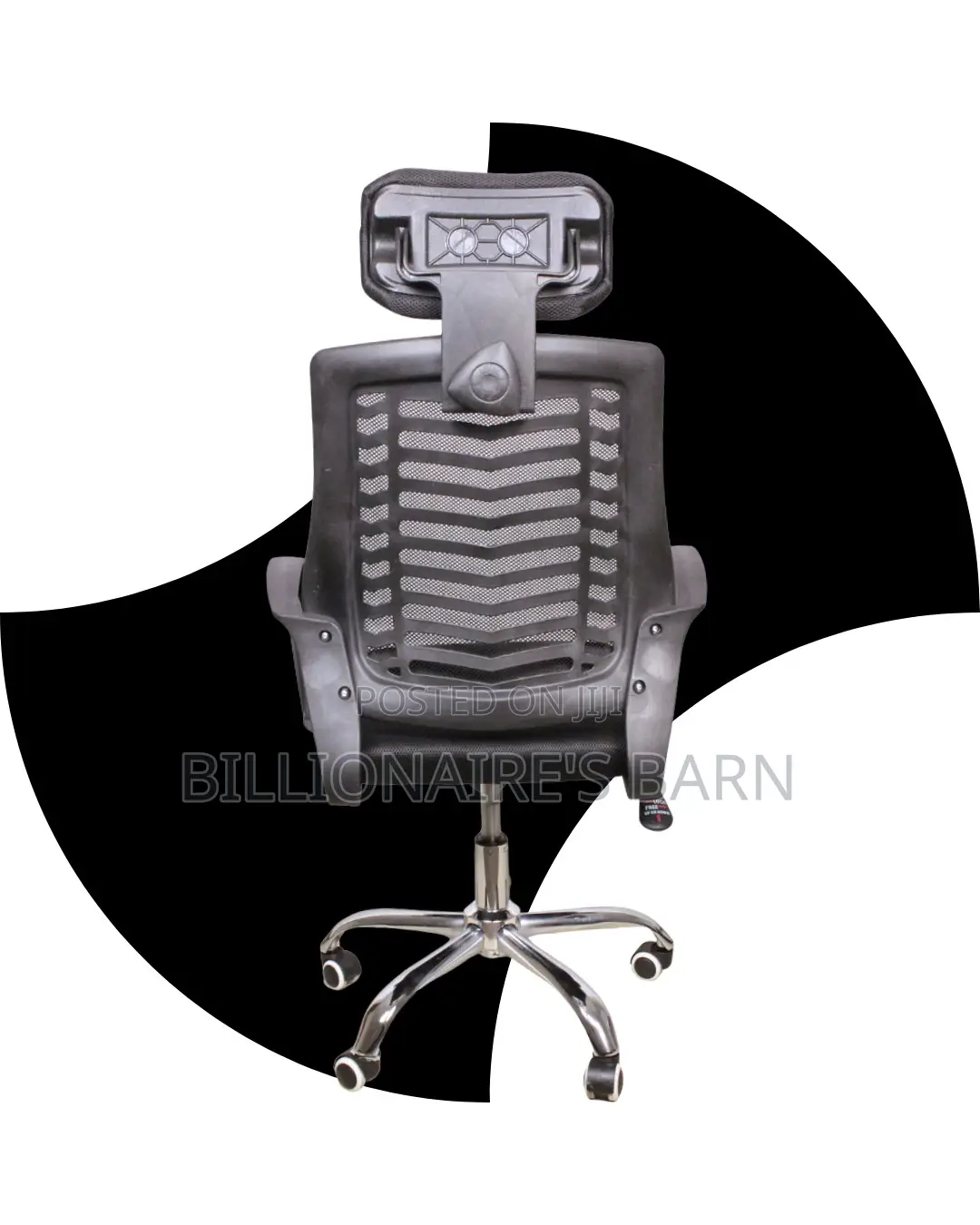 Executive Secretarial Mesh Chair | Headrest Support
