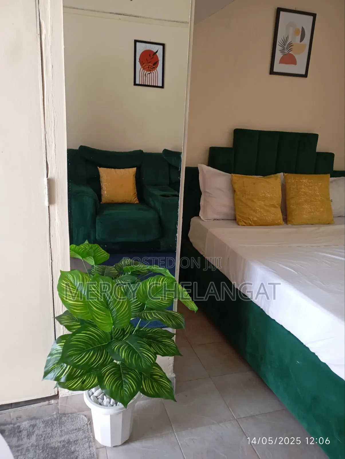 Studio Airbnb in Nakuru Town, Near Library