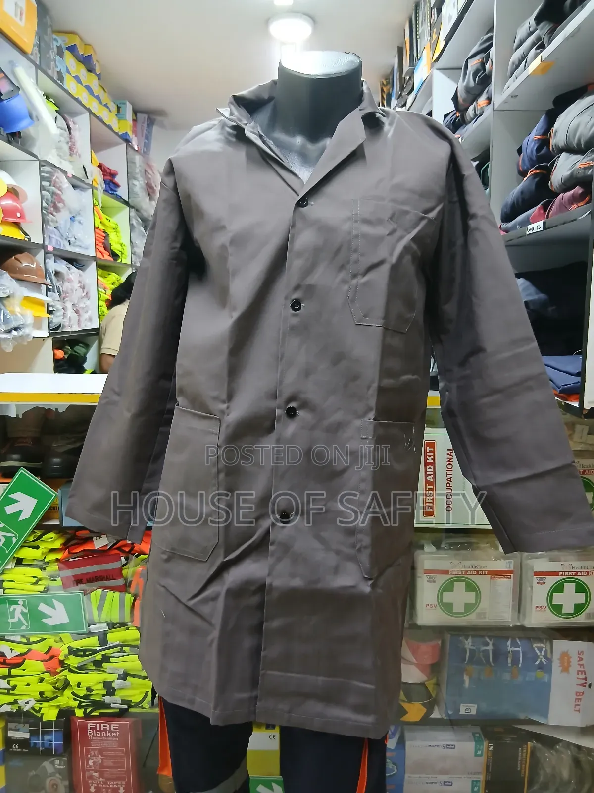 Safety Grey Coatshorts