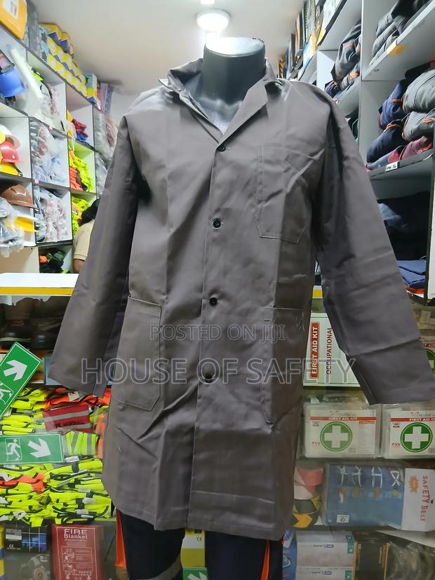 Safety Grey Coatshorts - main view