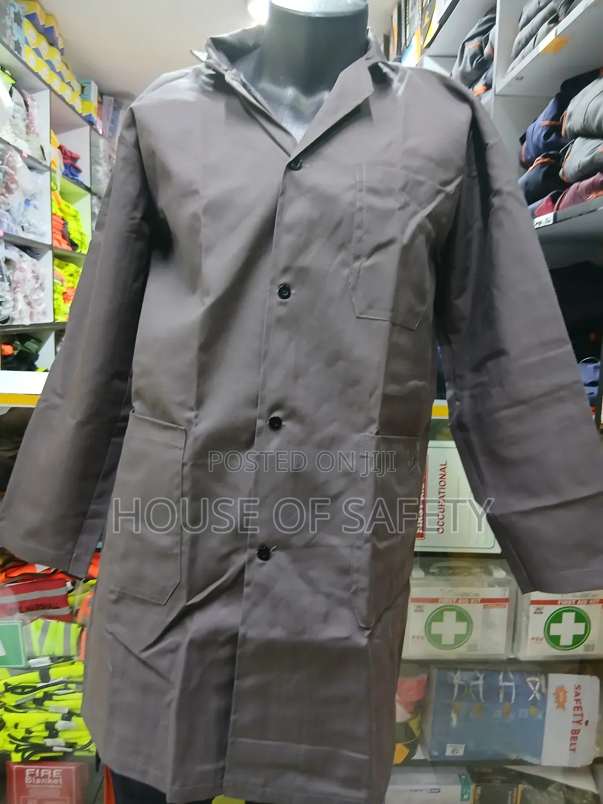 Safety Grey Coatshorts