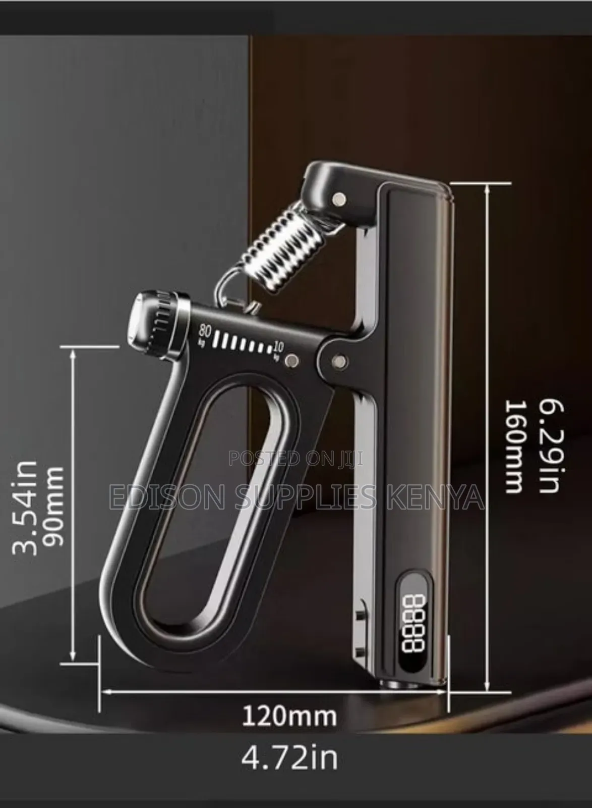 Hand Grip 120kg Adjustable Hand Strengthener Forearm Exerciser 120 Kgs