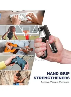 Hand Grip 120kg Adjustable Hand Strengthener Forearm Exerciser 120 Kgs
