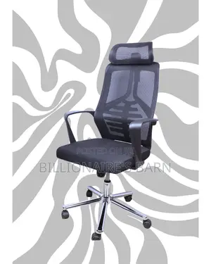 High Back Mesh Office Chair | Ergonomic Nylon Castors