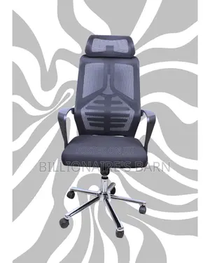 High Back Mesh Office Chair | Ergonomic Nylon Castors