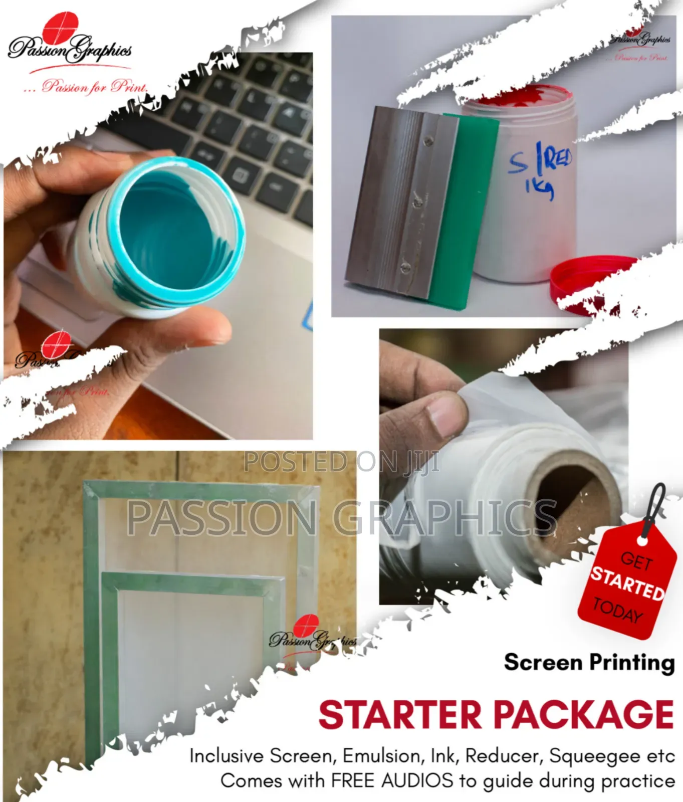 Screen Printing Starter's Beginner's Package