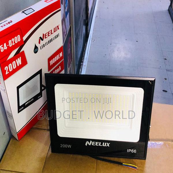 Wide Lighting Area 200w Electric Light Enhancing Security in Outdoor - main view